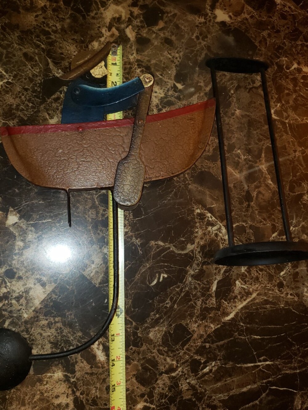 Vintage Authentic Models Kinetic Balance Man Rowing Boat - Picture 12 of 12